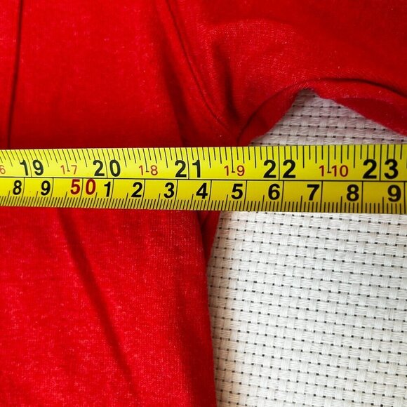 Carhartt Heavyweight Medium T-Shirt Short Sleeve Pocket Loose Fit‎ Red Orange - Picture 4 of 6